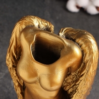 Ваза "Ангел" 26х16см, золото Ваза "Ангел" 26х16см, золото