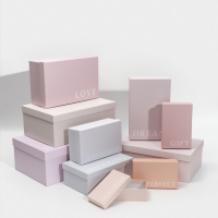 Набор коробок 10 в 1, упаковка подарочная, &laquo;Нежный&raquo;, 12 х 7 х 4 - 32.5 х 20 х 12.5 см