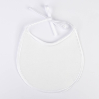 Нагрудник детский 18х18 см., микрофибра с ПВХ  покрытием &laquo;Витоша&raquo;, белый