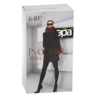 Колготки махровые женские Rosita Русская Зима 640 цвет чёрный, р-р 2 Колготки махровые женские Rosita Русская Зима 640 цвет чёрный, р-р 2