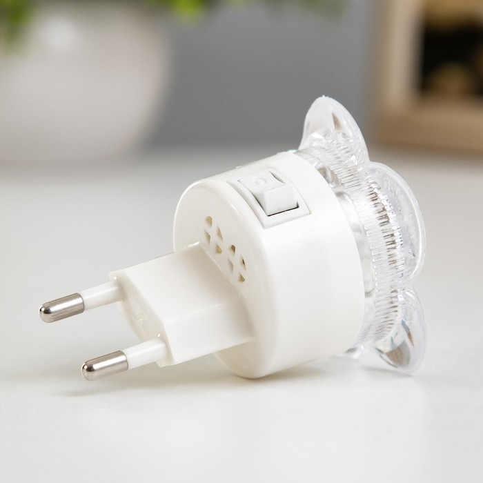 Ночник Ночник "Роза", 5,5х5,5х6 см RISALUX