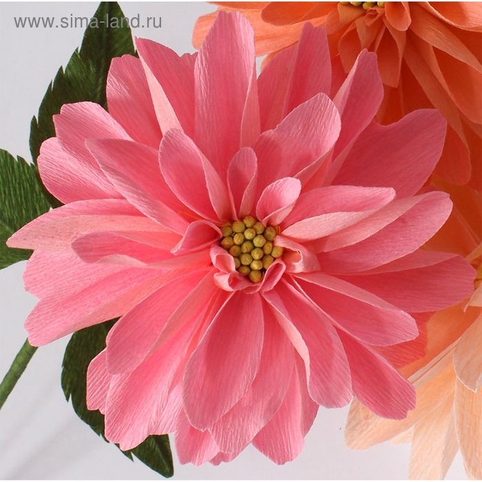 Бумага гофрированная, 601 "Розовая гвоздика", 0,5 х 2,5 м