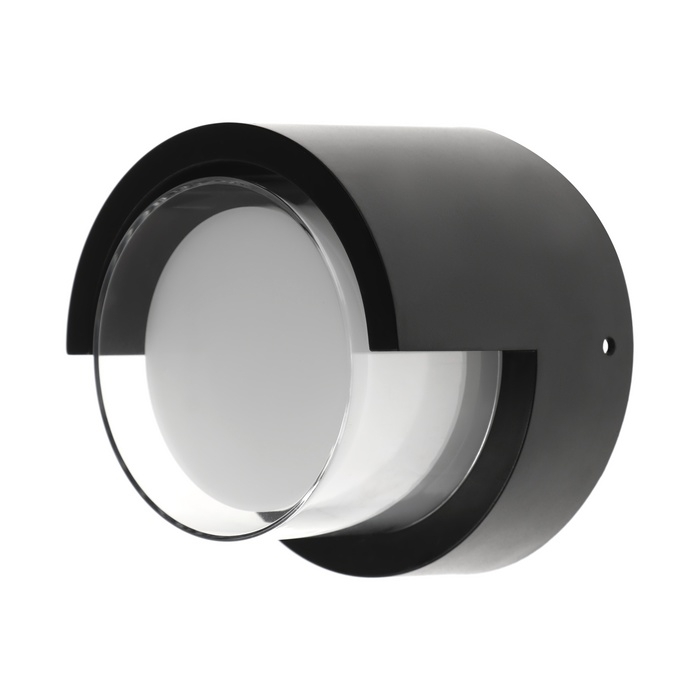 Светильник фасадный &laquo;Сити&raquo;, FSD-049, 5 Вт, 4000К, круг, IP65, 220 В, пластик, черный