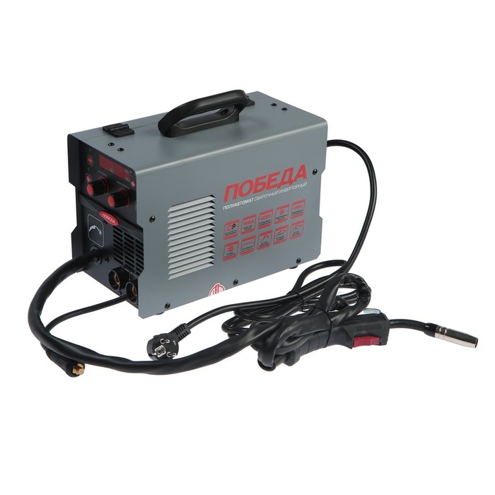 Сварочный полуавтомат Победа АПС-155И, 220 В, 5500 Вт, 150 А, ПН 60%, электрод 1.6-3 мм