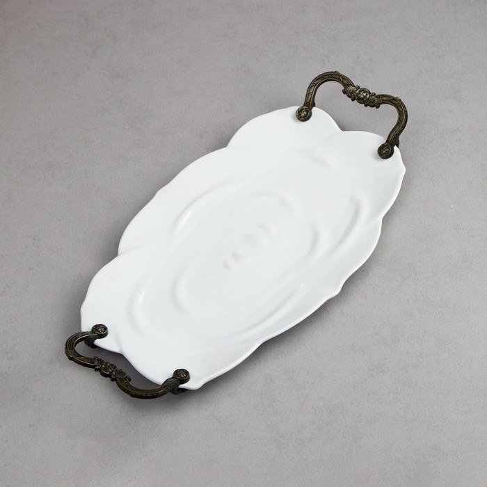 Блюдо &laquo;Розы&raquo;, малое, фарфор, Иран