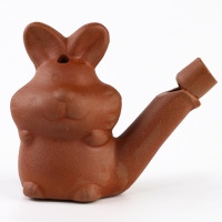 Свистулька керамическая &laquo;Зайка&raquo;, для росписи 3,3 &times; 6,3 &times; 6,2 см