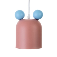 Светильник BayerLux "Тедди" Е27 40Вт розовый голубой 20х14х20-120см