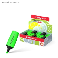 Маркер текстовыделитель ErichKrause Visioline Mini, 0.6-5.2 мм, флуоресцентные чернила на водной основе, зелёный Маркер текстовыделитель ErichKrause Visioline Mini, 0.6-5.2 мм, флуоресцентные чернила на водной основе, зелёный
