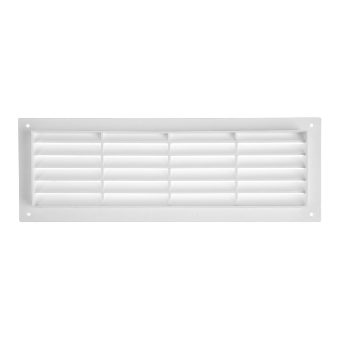 Решетка радиаторная ZEIN Люкс Л1337, 130 x 370 мм, белая