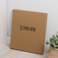 Корзина для белья Доляна &laquo;Кантри&raquo;, с крышкой, 46&times;26&times;55 см, цвет бежевый