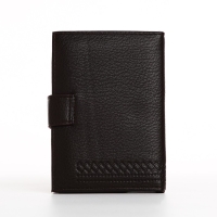 Обложка для документов 2 в 1: автодокументы, паспорт, цвет чёрный Обложка для документов 2 в 1: автодокументы, паспорт, цвет чёрный