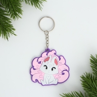 Брелок для ключей , резиновый, аниме &laquo;Девочка&raquo;, 5,7 х 6,2 см