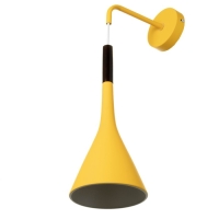 Бра "Троник" Е27 40Вт желтый 10х10х35-135см Бра "Троник" Е27 40Вт желтый 10х10х35-135см