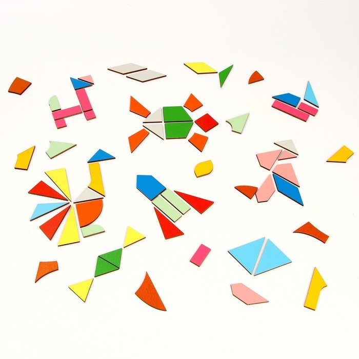 Развивающая доска &laquo;Сложи квадрат&raquo; 3 уровень сложности