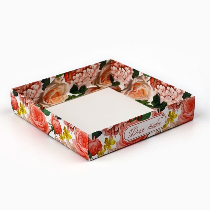 Коробка для кондитерских изделий &laquo;Нежность&raquo;, 15 х 15 х 20 см