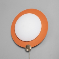 Бра "Планета" LED 3000К-6000К оранжевый 23,5х23,5х12см Бра "Планета" LED 3000К-6000К оранжевый 23,5х23,5х12см