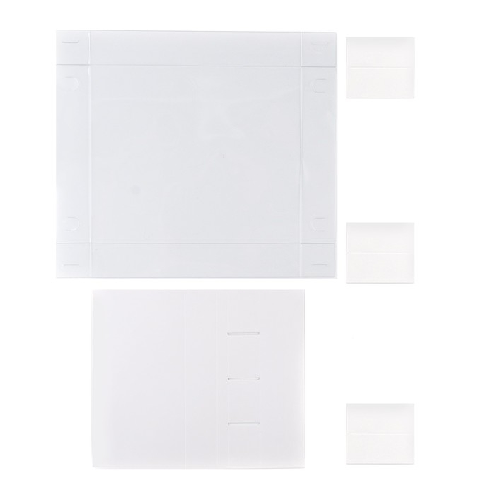 Коробка под 4 конфеты и шоколад с ячейками &laquo;Белая&raquo; 18.8 х 15.7 х 3 см