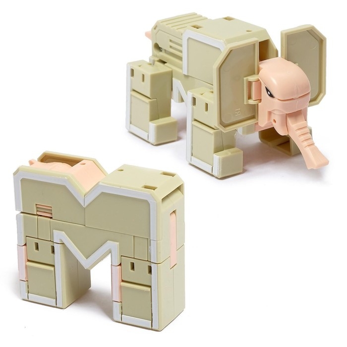 Робот «Дино-буква», трансформируется в динозавра, МИКС Робот «Дино-буква», трансформируется в динозавра, МИКС