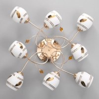 Люстра "Бриана" 8х40Вт Е27 Золото МОДЕЛЬ: 2800087 Люстра "Бриана" 8х40Вт Е27 Золото МОДЕЛЬ: 2800087