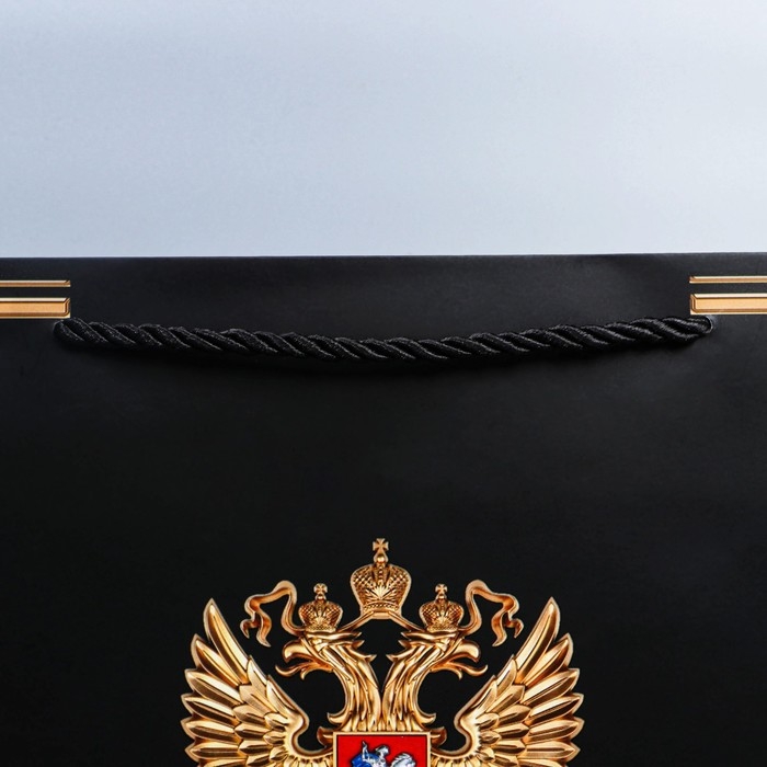 Пакет подарочный, упаковка, &laquo;Россия в душе моей&raquo;, 32 х 26 х 12 см