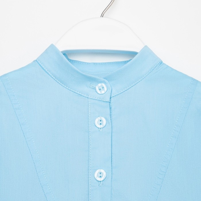 Платье для девочки MINAKU: Cotton collection цвет голубой, рост 128