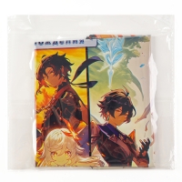 Воздушный шар фольгированный 18" "Аниме. С днём рождения", круг, набор 5 шт.