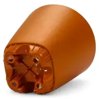 Кашпо с прикорневым поливом 2 л  D-14,5см, H-15см карамель "Гранд"