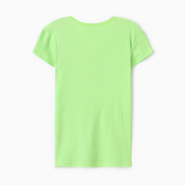 Футболка женская V-образный вырез, цвет св.зеленый, размер 46 Футболка женская V-образный вырез, цвет св.зеленый, размер 46
