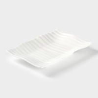 Блюдо фарфоровое Wilmax, 18&times;11,5 см, цвет белый
