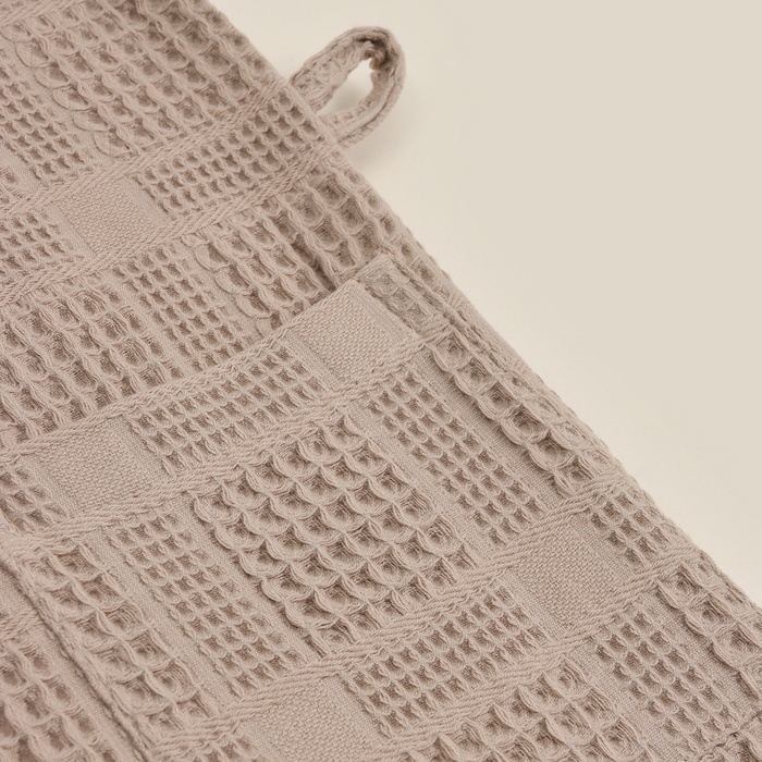 Халат вафельный мужской SL HOME: Chess "Саббиа", размер M, 100% хлопок, 340 г/м2