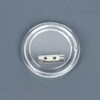 Заготовка акрилового значка, диаметр 5,8 см, набор 10 шт