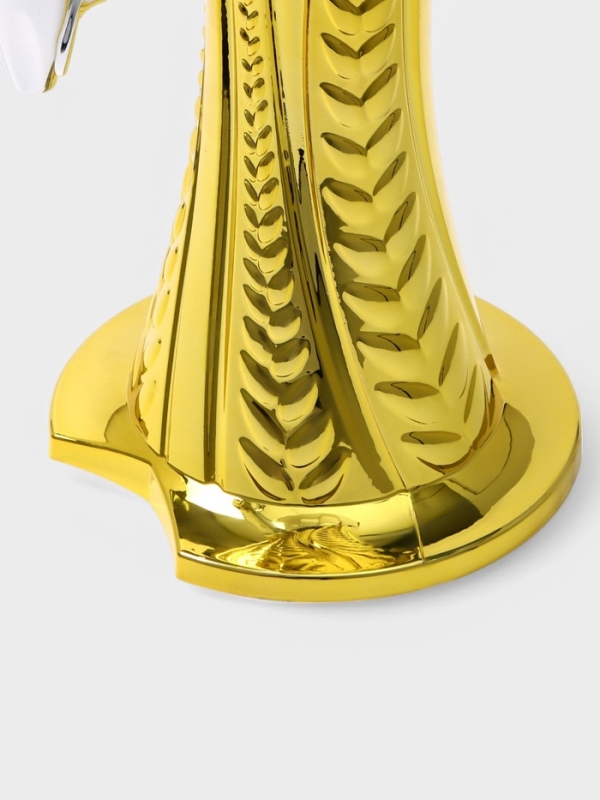 Башня пивная Empire, 3 л, ёмкость для льда, подсветка, пластик, золотистая