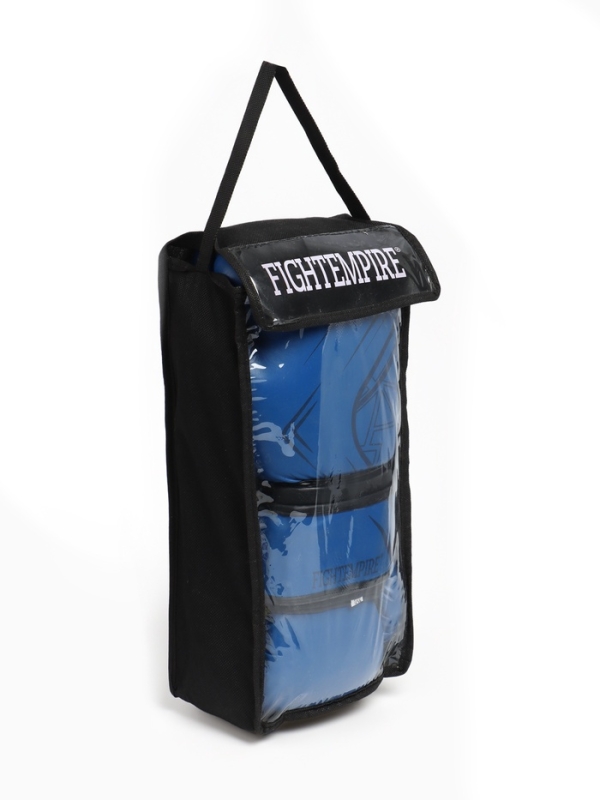 Боксерские перчатки FIGHT EMPIRE, B8102, синие, размер 12 oz