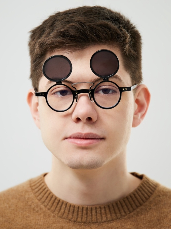 Очки солнечные раскладные, uv 400, дужка 14.5 см, ширина 13.7 см, линза 3.8 х 3.8 см