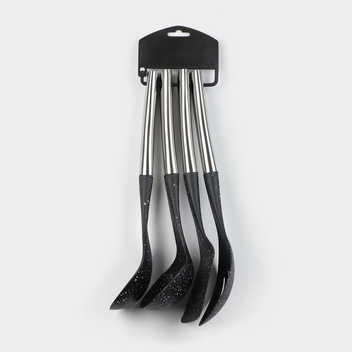 Набор кухонных принадлежностей Доляна «Космос», 4 предмета Набор кухонных принадлежностей Доляна «Космос», 4 предмета