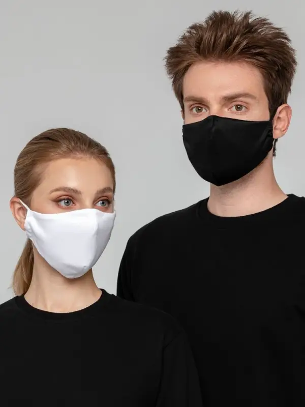 Маска для лица, белая