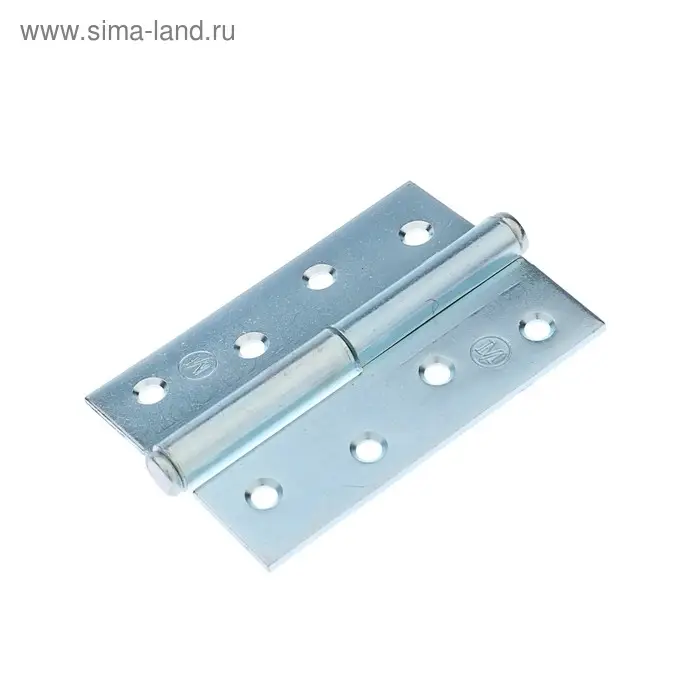 Петля накладная ПН1-100, цинк, правая, 50 шт