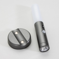 Бра с датчиком движения "Юник" LED 3000/7000K USB АКБ серебро 7х3х20 см