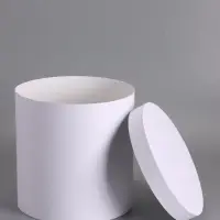 Шляпная коробка белая, 30 х 30 см