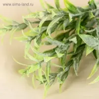 Букет искусственный &laquo;Листочки с напылением&raquo;, 18 см