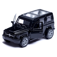 Машина металлическая &laquo;Крузер&raquo;, 1:48, инерция, открываются двери, цвет чёрный