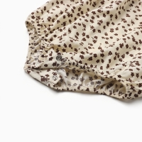 Блузка-боди для девочки MINAKU, цвет бежевый, рост 80-86 Блузка-боди для девочки MINAKU, цвет бежевый, рост 80-86