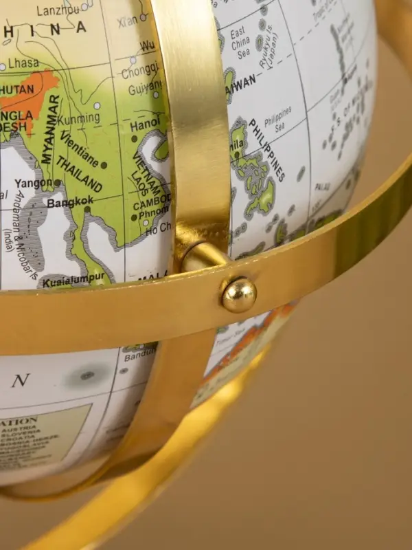 Глобус сувенирный, 23&times;27&times;35 см, подставка металл