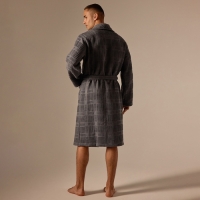 Халат вафельный мужской SL HOME: Chess "Гри Сандре", размер M, 100% хлопок, 340 г/м2 Халат вафельный мужской SL HOME: Chess "Гри Сандре", размер M, 100% хлопок, 340 г/м2