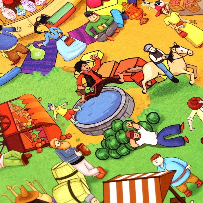 Настольная игра на внимательность &laquo;Базарный день&raquo;, 2-4 игрока, 6+