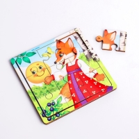 Пазл «Колобок», 9 деталей Пазл «Колобок», 9 деталей