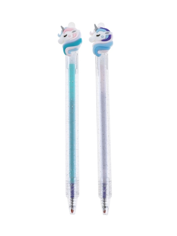 Ручка гелевая-прикол Единорог  МИКС