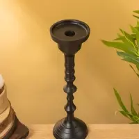 Подсвечник "Ренессанс"  алюминий 9х9х31 см