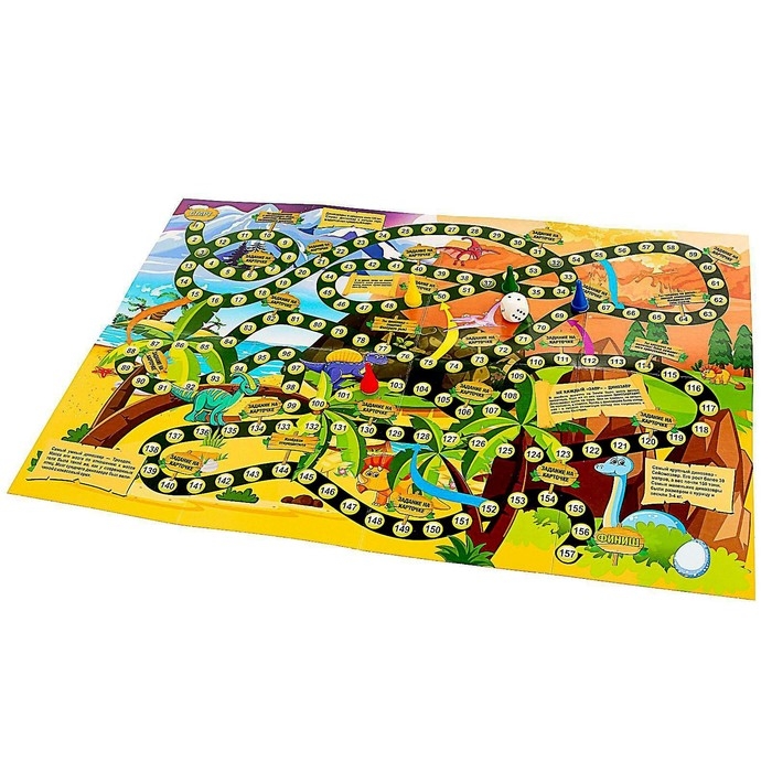 Игра-ходилка &laquo;Динозавры&raquo;