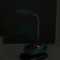 Ночник "Экскаватор" 8хLED 3Вт 5V USB АКБ 2 режима, точилка 7х11х31 см